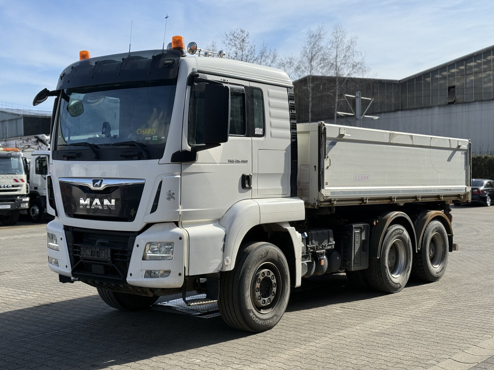 MAN TGS 26.460 BL 6x4 EURO6 WYWROTKA TRÓJSTRONNA 