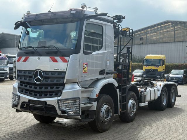 MB AROCS 3246 8X4 HAKOWIEC Z HDS PALFINGER